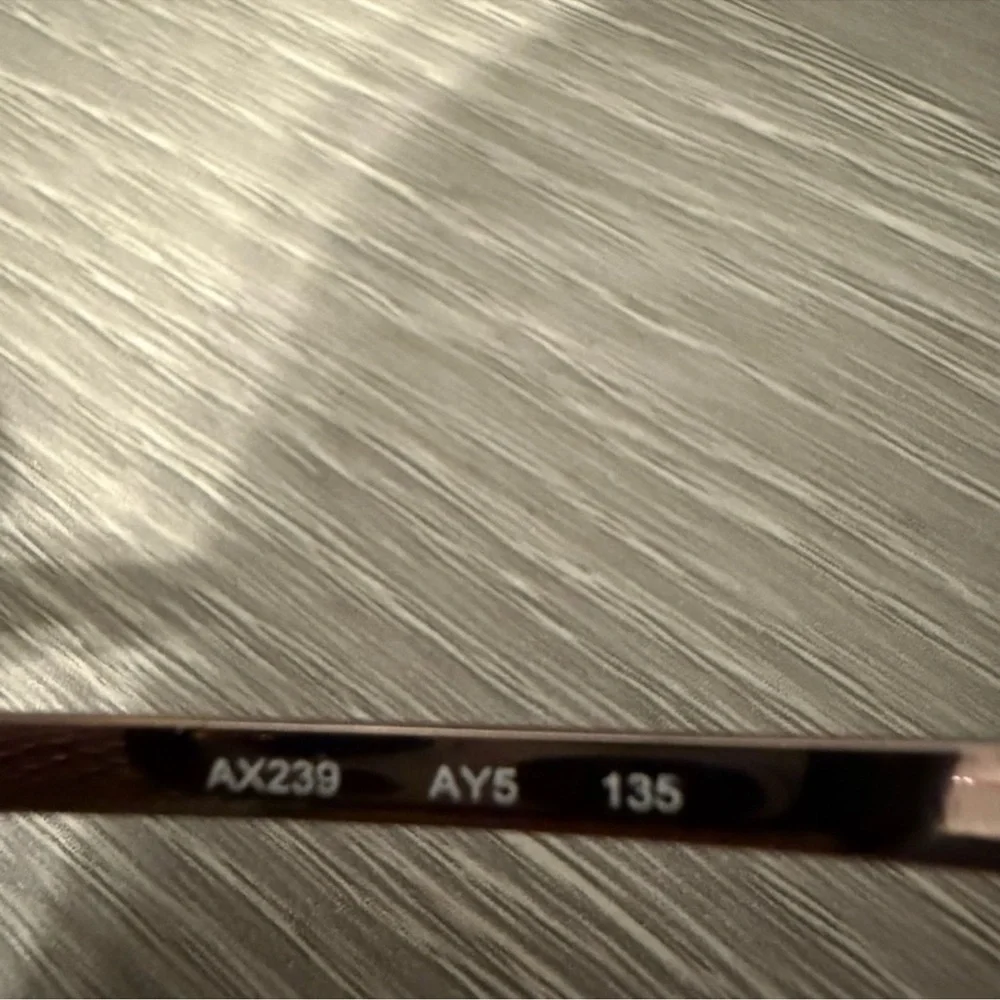 ARMANI EXCHANGE Purple and Orange Reading Glasses